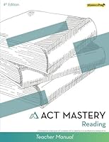 ACT Mastery Reading Teacher Manual 1948846128 Book Cover