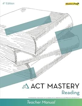Paperback ACT Mastery Reading Teacher Manual Book