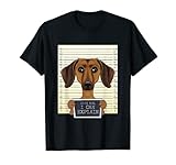 Este conjunto de perro salchicha con una foto policial de perro salchicha es un gran regalo para las madres de perros salchicha y los propietarios de perros salchicha. Perro salchicha en la cárcel: un regalo genial para las madres de perros salchicha.