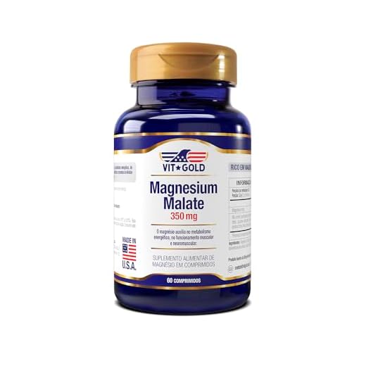 Magnesio Dimalato 350mg Vitgold 60 comprimidos