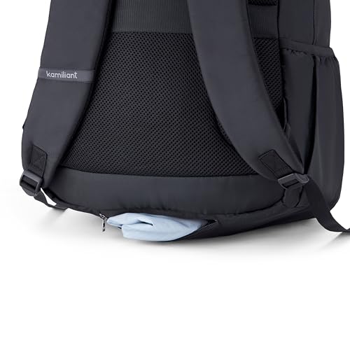Image of Kamiliant by American Tourister Bigwig Office Laptop Backpack with 15 inch Inch Laptop Compartment, 33 L Capacity, Ergonomically Designed with Rain Cover for Men And Women - Black