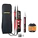 Price comparison product image Leaderman TPT900 LED Voltage & Continuity Tester KIT2V With 13 Amp 100 Volt To 230 Volt Audible Socket Tester, LDM1AC 200 Volt To 1000 Volt AC Non-Contact Voltstick/Volt Detector and Padded LDMC1 Carry Case
