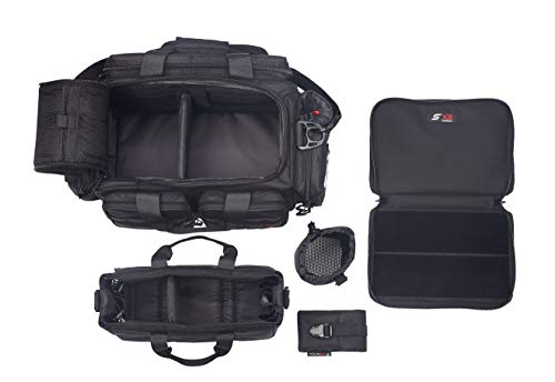 SXIII S13 RB1-BLK 1000D Ballistic Denier Tactical Pistol Range Bag (Black)