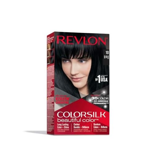 Revlon ColorSilk Tinte de Cabello Permanente Tono #10 Negro