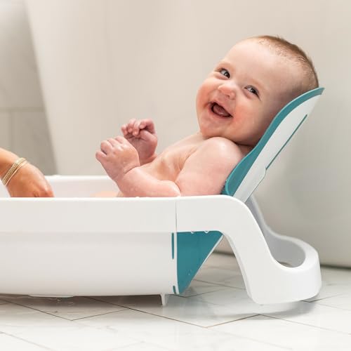 The First Years Y7958A1 Sure Comfort 4-In-1 Reclining Baby Bathtub - Adjustable All-In-1 Bathtub For Newborn To Toddler - Baby Bath Seat Adjusts As Baby Grows thumb #4