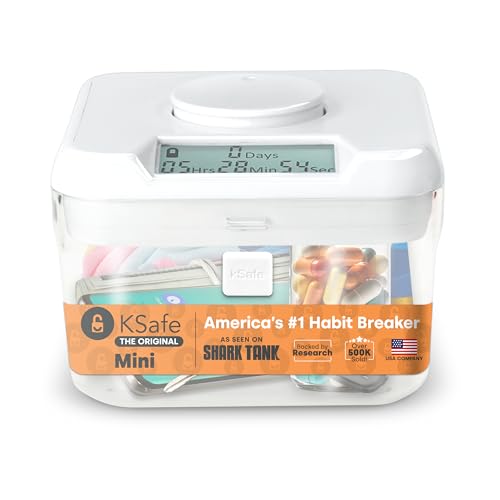 Phone Box Kitchen Safe Time Locking Container (XL), Timed Lock Box