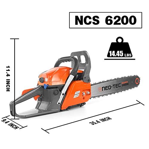 NEO-TEC 62CC Gas Chainsaw 20 Inch