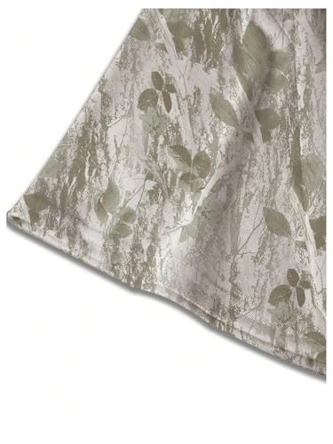 Women's Off Shoulder Oversized Tshirts Camo Half Sleeve Asymmetrical Baggy Tee Tops4