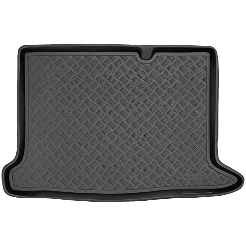 MatsMore Tapis de coffre en PE pour Dacia SANDERO II 2012-2020, Dacia SANDERO II Stepway 2012-2020 Améliorez votre confort de voyage avec le tapis antidérapant - Tapis de coffre de voiture tous temps,