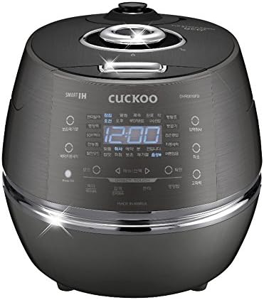 CUCKOO CRP-DHR0610FD 6 Cups Smart IH Pressure Rice Cooker Touch Button English Voice Guidance 220V & Simple English User's Manual