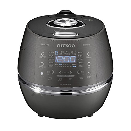 CUCKOO CRP-DHR0610FD 6 Cups Smart IH Pressure Rice Cooker Touch Button English Voice Guidance 220V & Simple English User's Manual