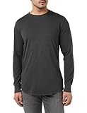 g-star raw painted garment dyed graphic lash ls t-shirt, nero (dk black gd d24668-2653-b564), xxl uomo