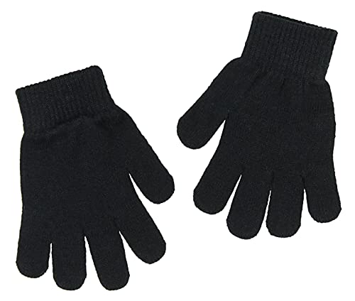 Harry Potter Gryffindor Themed Design Knit Cuff Beanie and Glove Set Youth OSFM Black3