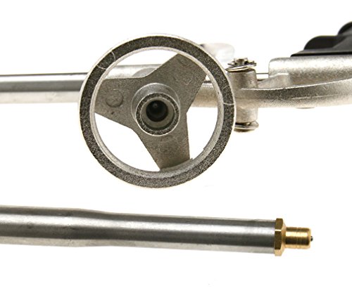 Aluminum Caulking Foaming Gun Foam Sprayer PU Grade Expanding Spray Application Applicator - Thumbnail 3