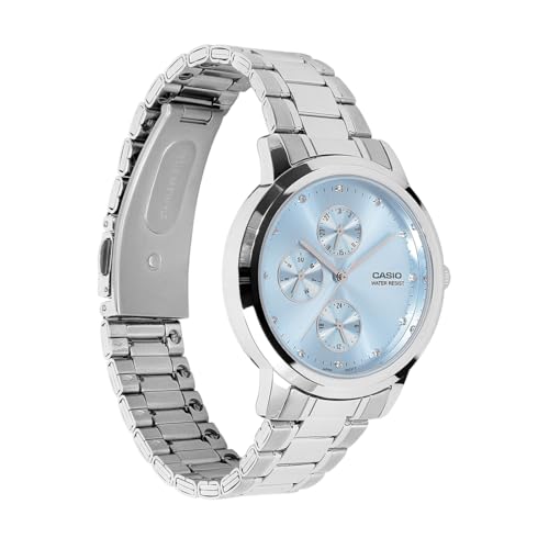 Image of Casio Enticer Ladies LTP-SN6KD-2A Analog Ice Blue Dial Watch (A2492)
