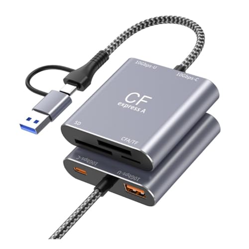 Lecteur CFexpress Type A USB 3.2 Gen2 10 Gbps avec triple slot