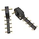 VBESTLIFE 2 STÜCKE Antenne Signal Booster, Yagi UDA Antenne Signal Booster Verstärker Fernbedienung Range Extender für RC Drone Goggles (Schwarz)