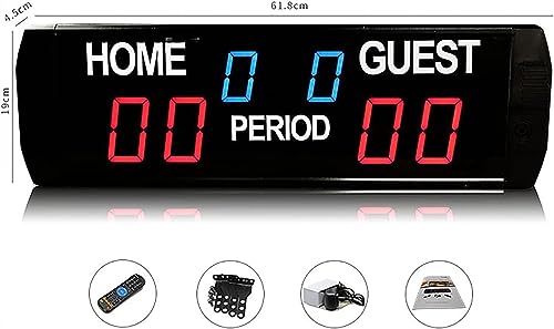 Marcador digital electrónico LED para voleibol y bádminton miniatura 4