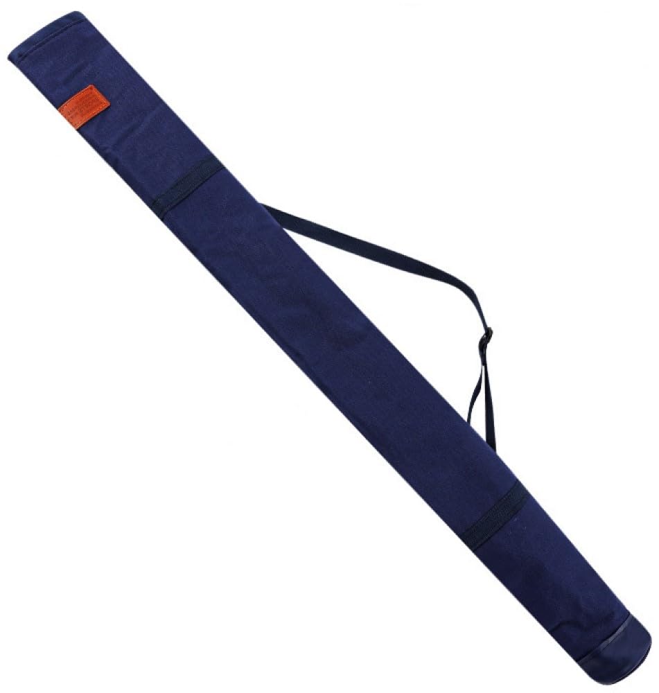 Bolsa de Pesca de Lona 1.3m Azul Correa Ajustable Alta Capacidad Portátil