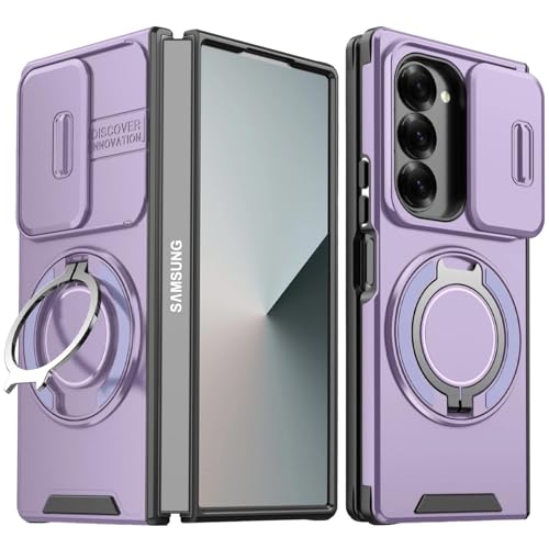 Coque de Protection magnétique pour Samsung Z Fold 6 Slide (Violet)