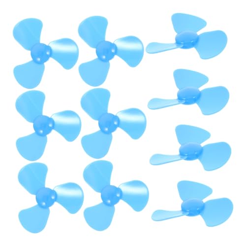 HEMOTON 15 Piezas Pequeña Aspa del Ventilador Abanico Portátil Aspas De Ventilador De Pedestal Aspas De Ventilador De Mesa Pequeñas De Ventilador Eje De La Hélice El Plastico
