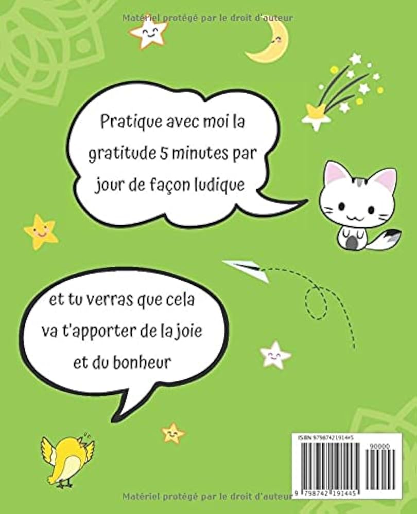 Amazon | Mon Journal de Gratitude enfant: carnet à remplir 5