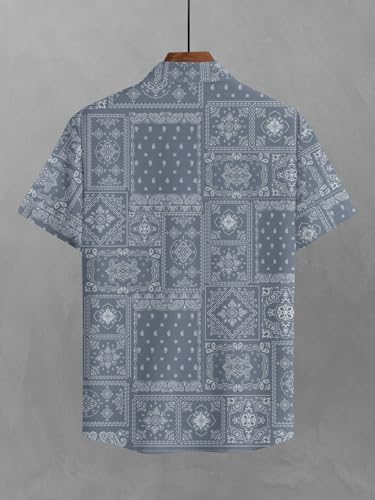 Image of BULLMER Trendy Regular Fit Printed Causal Shirt for Men - Pack of 1