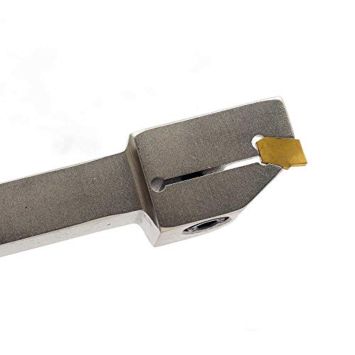 Plaqué nickel robuste support de rainurage indexable QA08R-20 pour atelier - 6
