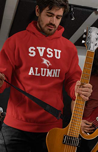 CreateMyTee | Saginaw Valley State University Alumni Hooded Sweatshirt |2