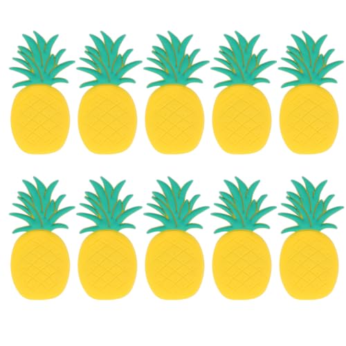 Imanes de nevera fruta piña 10 piezas Garneck miniatura 1