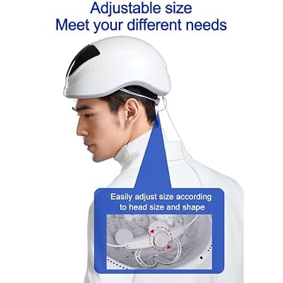 Red Light Therapy for Hair Growth Laser Cap - FDA Cleared Laser Therapy Device - Promotes Hair Regrowth Alopecia Treatment for Men & Women, Wireless