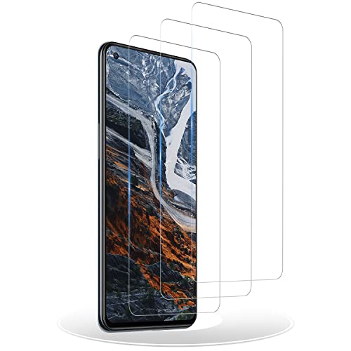 CNXUS für Panzerglas Schutzfolie für OnePlus Nord 2 5G, [3 Stück] Displayschutzfolie für OnePlus Nord 2 5G, HD Klar Glas, Anti-Kratzen, 9H Härte, Anti-Bläschen Cover