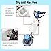 IntXanth Floor Scrubber Buffer Heavy Duty Polisher Machine Polished Waxed Refurbished Tile Scrubber Cleaner Wood Marble Cement Pavement Epoxy Rubber Carpet Blue 110V Commercial Industrial Domestic
