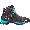 Salewa Womens Mountain Trainer Mid GTX Alpine Trekking Boot | Hiking, Alpine Climbing, Technical Approach | Gore-Tex Breathable Waterproof Protection, Vibram Sole, Durable Leather and Fabric Upper
