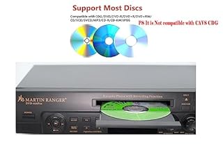 Marin Ranger HDDVD950PRO HDMI Digital Karaoke Player with CDG to MP3G Converter, DVDs Ripping and USB Digital Recording with Two Free Wired Professional Vocal Microphones