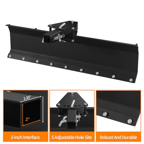 Blade Implements Scraper Box Blade and Box Ends for Tractor, ATV, UTV. Perfect 42" Grading Blade for Gravel, Landscaping, Snow and More