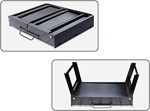 Mini barbecue bois de haute qualité avec structure pliable solide pour terrasse - 5