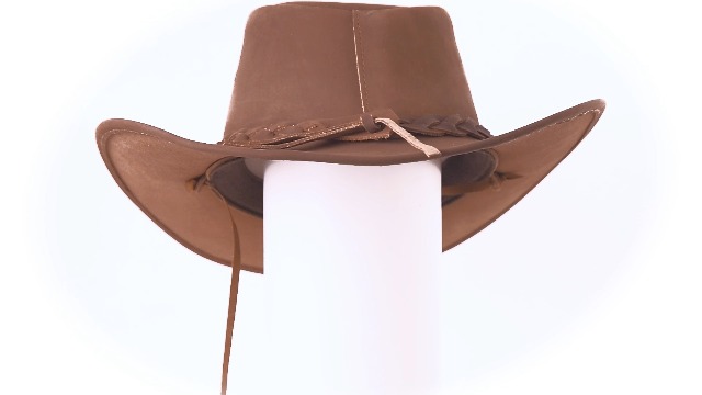 SHAMROCK Leather Cowboy Hat for Men Women Lightweight  display picture 3