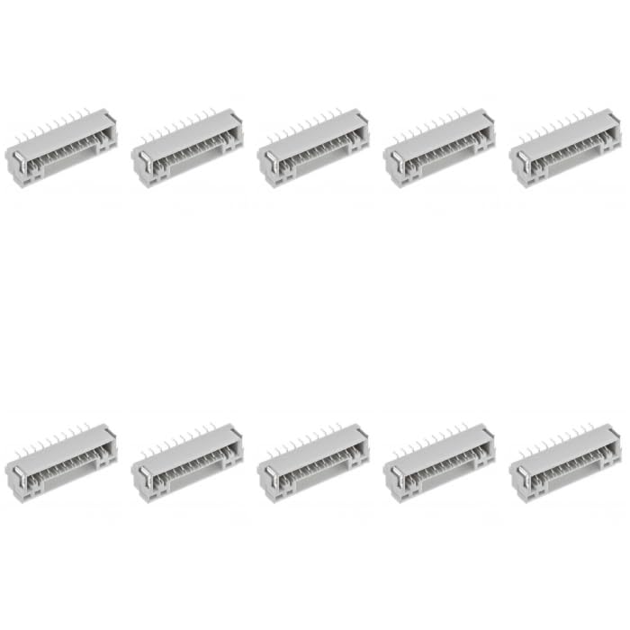 (10 pc) Flyrobo GH 1.25mm Pitch GH-9P SMT Horizontal Socket Connector with Lock-image-17