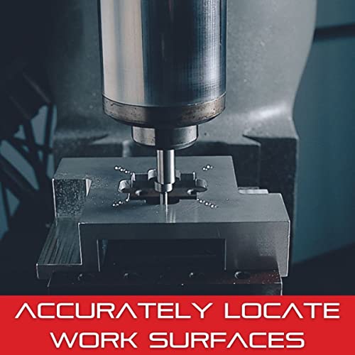 Starrett Edge Finder - Ideal For Flat, Straight Edges, Center Points And Scribed Lines - .200" Contact Diameter.375" Body Diameter, Single End With Protective Case - 827A #TOP3