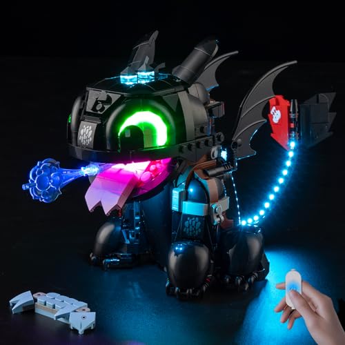 BrickSoul Upgrade Light Kit for Lego 10375 How to Train