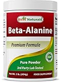 Best Naturals Beta Alanine Pure Powder 1 Pound (1 LB (Pack of 1))
