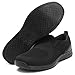 TIFMXWI Non Slip Work Shoes for Men Kitchen Chef Food Service Shoe Restaurant Hospital Fashion Casual Comfort Working Footwear（10） Black