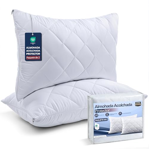 Utopia Bedding Protectores de Almohada 50x75