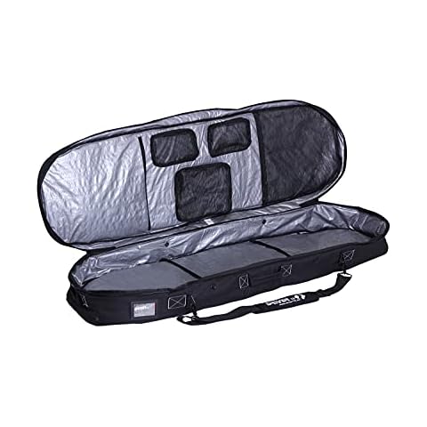Driver13 ® Kiteboardtasche Weekend No.01, Kite Boardbag für Dein Kiteboard mit Rucksacksystem 145 cm schwarz Cover