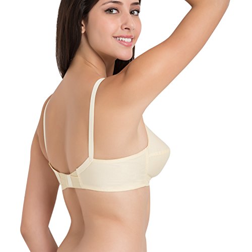 Image of SOUMINIE - U Shaped Back - 100% Cotton Full Figure Bra - Minimizer - Non Padded - Full Coverage Wirefree Seamed Bra