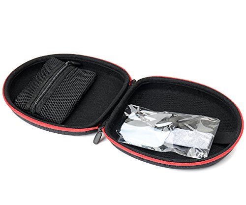 Wgear Protective Case For Sony Xb950N1, Xb950B1, Xb950Ap, Xb650Bt, Mdr-1000X, Mdr-100Aap, Mdr-100Abn, Zx770Nc, Zx770Bn, Zx770, Removable Cable & Amplifier Pouch, Elastic Security Strap (Black) #TOP4