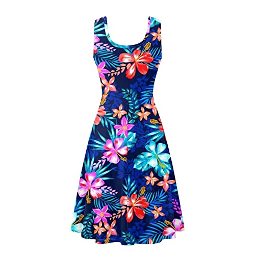 Image of TOADDITDO Womens Summer Sleeveless Tank Dress with 2 Side Pockets XS-4XL Plus Size
