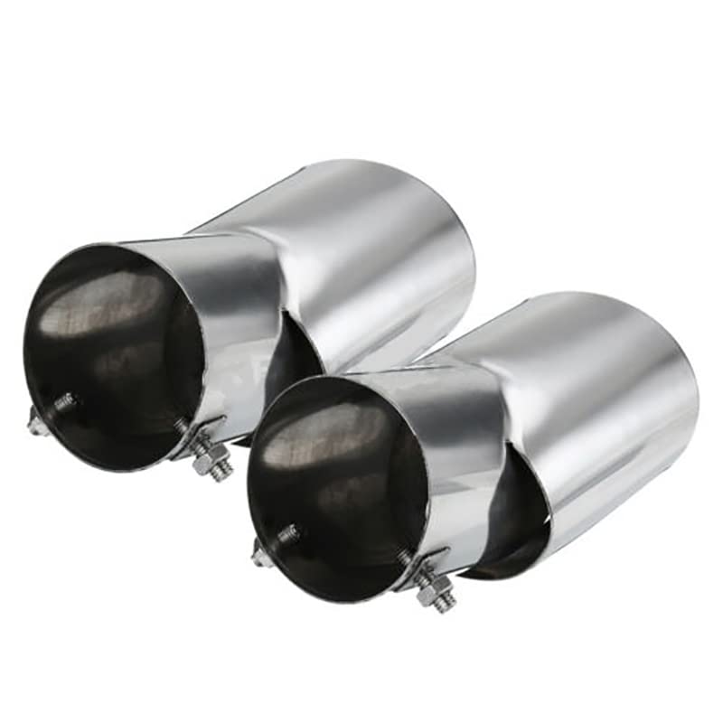 Silenciador de escape de acero inoxidable resistente para coche 7
