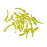 GSJING 50/ 100pcs Silicon Dental Impression Material Mixing Tips Yellow Disposable plastic Tube (50pcs Yellow...